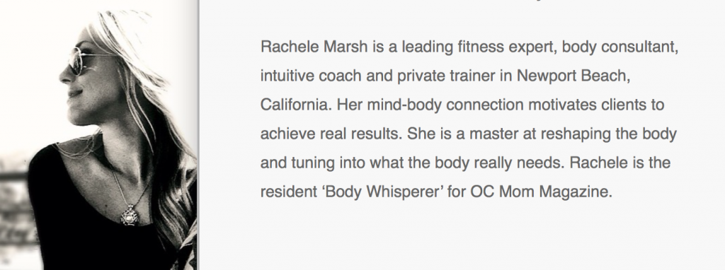 rachele bio